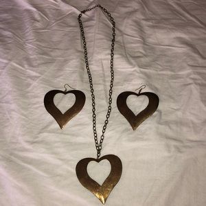 🤎 Necklace&Earrings Set